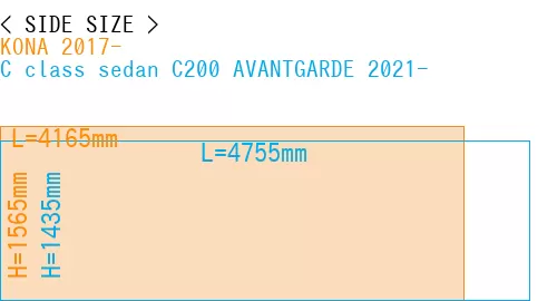 #KONA 2017- + C class sedan C200 AVANTGARDE 2021-